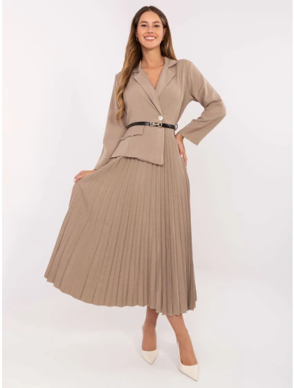 Šaty IT SK 21599.80 béžové Šaty IT SK 21599.80 béžové