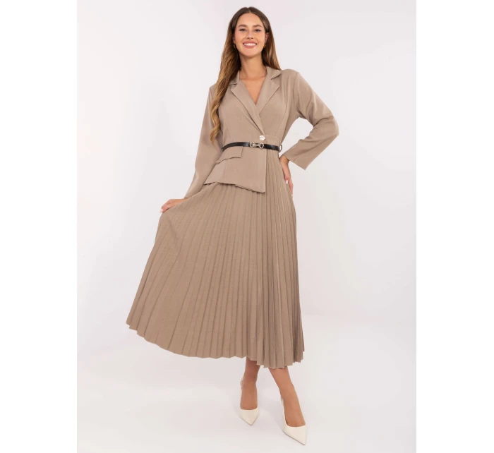 Šaty IT SK 21599.80 béžové Šaty IT SK 21599.80 béžové