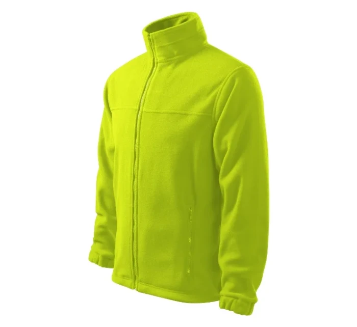 Pánska fleecová bunda limetková 62 (štítok značky)