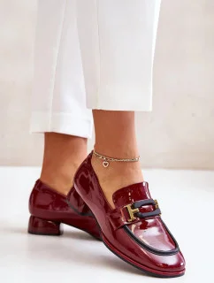 Dámske topánky na podpätku 55C0103 model 201141 Burgundy - Artiker