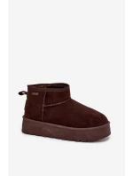 Snehové topánky model 218524 Krok vo veľkom štýle Snehové topánky model 218524 Krok vo veľkom štýle