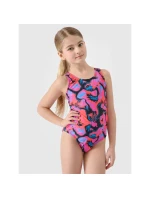 Dívčí jednodílné plavky JUNIOR model 21436221 - 4F Dívčí jednodílné plavky JUNIOR model 21436221 - 4F