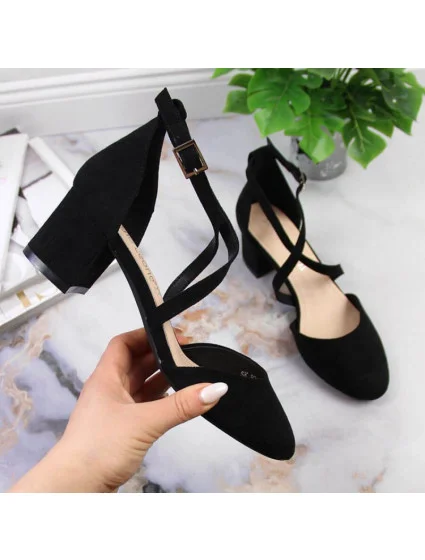 Sergio Leone W černé sandály model 21777504 - Inny