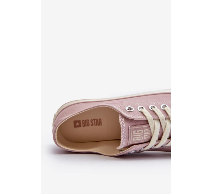 Nízké dámské tenisky Big Star model 21654816 Růžové - Big Star Shoes