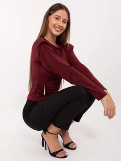 Bluzka IT BZ model 21768575 bordowy - FPrice