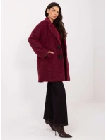 Kabát IT EN 96965.19 bordový Kabát IT EN 96965.19 bordový