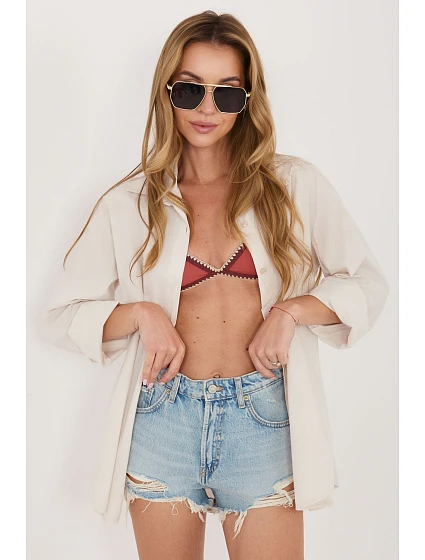 Košeľa s dlhým rukávom model 227217 Továrenská cena