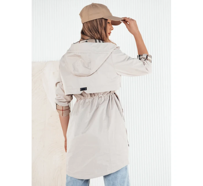 Dámská přechodná bunda ecru Dstreet model 21974348 - FashionStreet