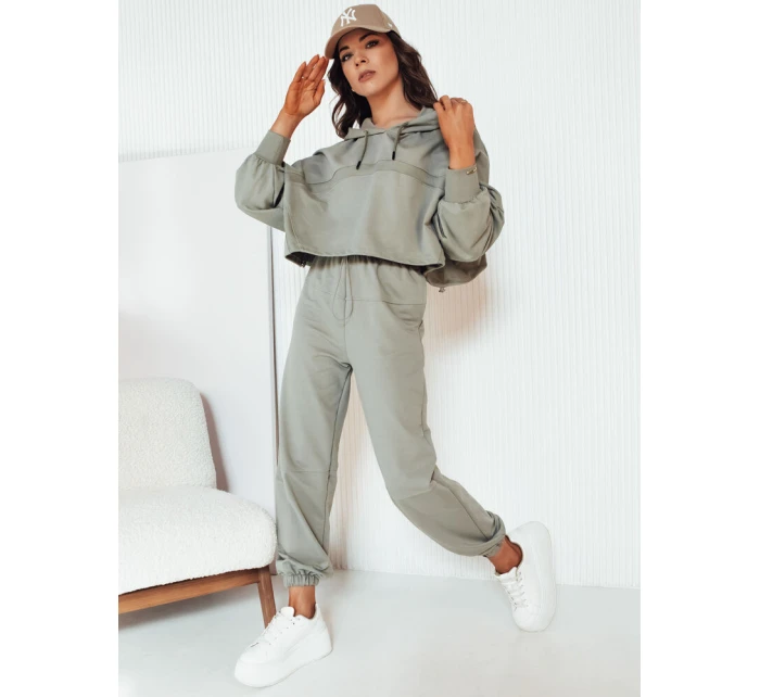 Dámská tepláková souprava olivová Dstreet model 21975270 - FashionStreet