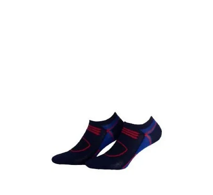 Pánske členkové ponožky Wola Sportive W91.1N3 Ag + vzor