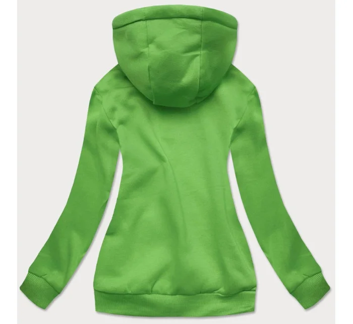 Zelená dámska tepláková mikina (W02-70)