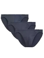 Pánske slipy 3 pack 230 graphite - Atlantic