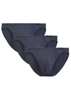 Pánske slipy 3 pack 230 graphite - Atlantic