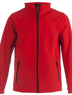 Pánská 3vrstvá softshellová bunda 40. fire red model 22517114 - Promodoro