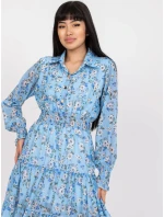 Dámské šaty DHJ SK model 17531430 světle modré - FPrice