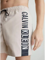Pánske plavky Tkaný spodný diel plaviek MEDIUM DRAWSTRING-GRAPHIC KM0KM00991ACE - Calvin Klein