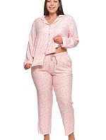 Dámske pyžamo PDD6800-002 ružové - Moraj