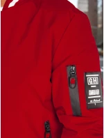 Pánská přechodná bunda bomber červená Dstreet model 21986330 - FashionStreet