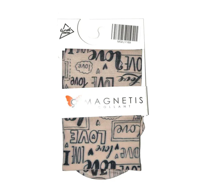 Dámske vzorované ponožky Magnetism lycra 20 den