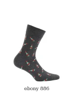 Pánske ponožky Wola Perfect Man vzorované W 94N03 Casual