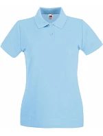 Fruit of the Loom Lady-Fit Premium Polo Dámske piké polo tričko 16.3030 sky blue