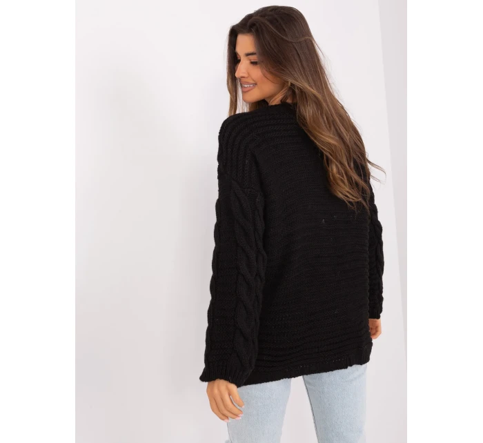 BA SW 8047 jumper.92P čierna