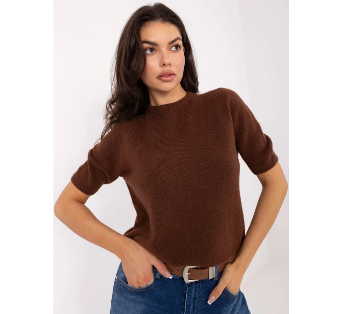 Jumper MO SW 1510.86 světle hnědý Jumper MO SW 1510.86 světle hnědý