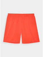 Pánske recyklované športové šortky 4F - oranžové