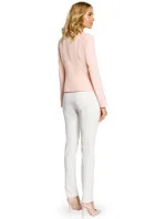 Dámské sako model 20849711 pudrově růžové - Moe