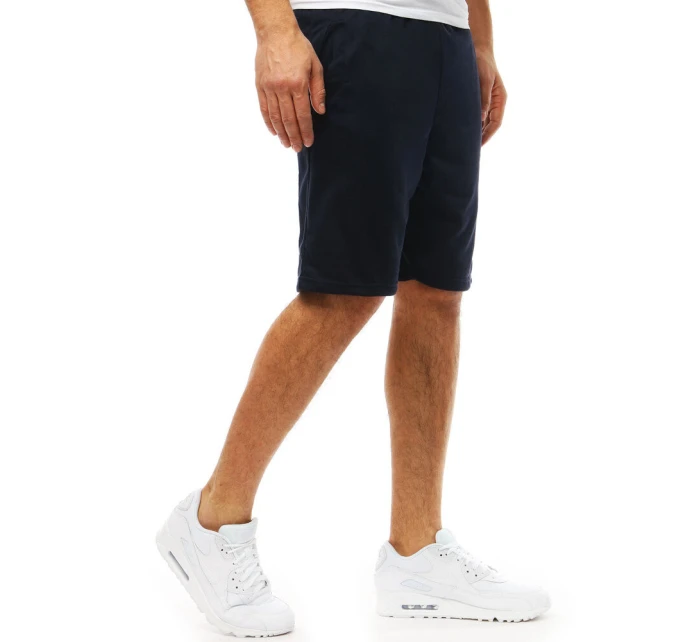 Pánské krátké teplákové šortky tmavě modré Dstreet model 21977343 - FashionStreet