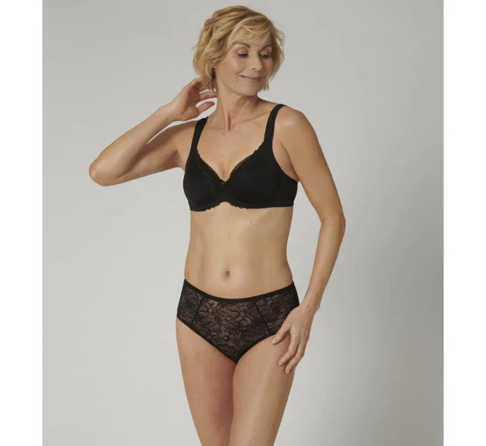 Nohavičky Amourette Charm Maxi01 čierne - Triumph