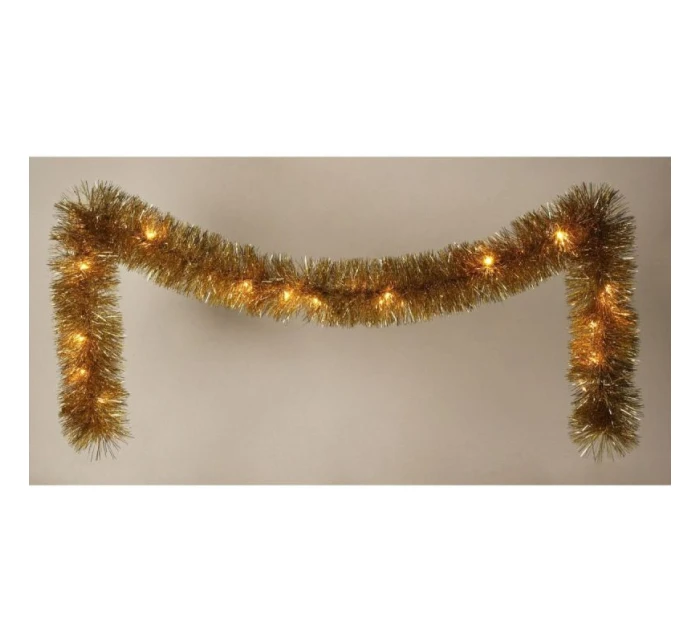 DEKORAČNÁ GIRLANDA 270CM 26LED ZLATÁ