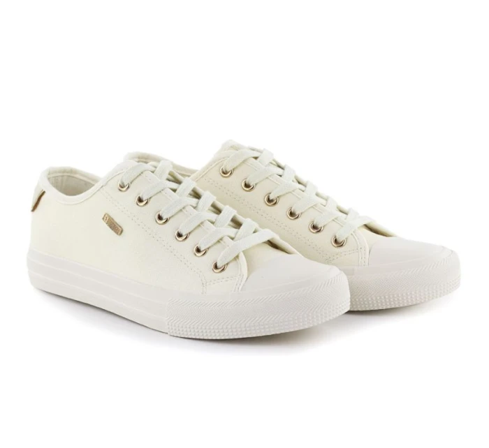 Dámske nízke tenisky textilné béžové Big Star TT274004