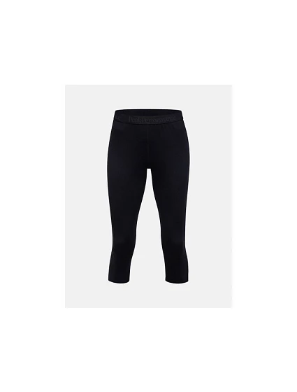 Teplé nohavice PEAK PERFORMANCE Magic 3/4 Short Johns Wool-blend Baselayer Women, čierne Teplé nohavice PEAK PERFORMANCE Magic 3/4 Short Johns Wool-blend Baselayer Women, čierne