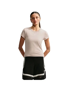 Dámske tričko Nike Sportswear Chill Knit, krémové, FV5508 236