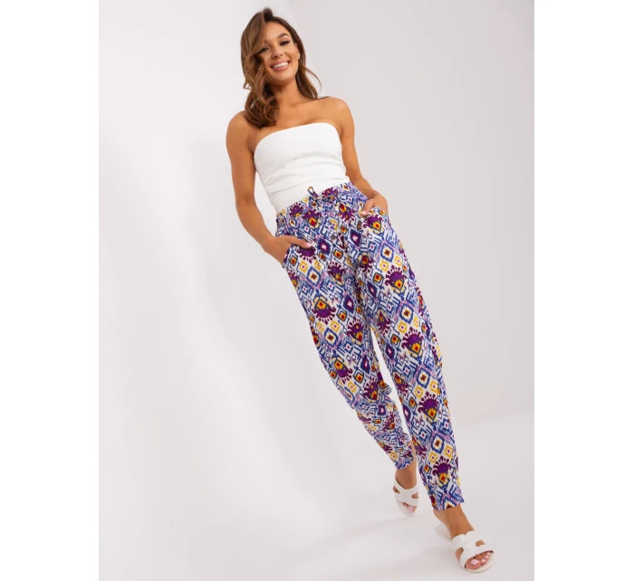 Nohavice D73770M61869O fialová