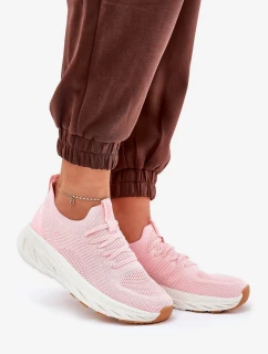 Dámske topánky Big Star HI-POLY SYSTEM - svetlo ružové