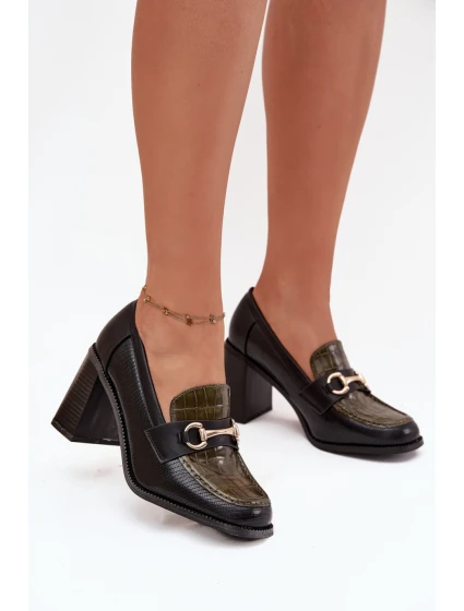 Topánky na polpäte model 217845 Krok vo veľkom štýle