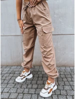 Dámské padákové kalhoty beige Dstreet model 21971086 - FashionStreet