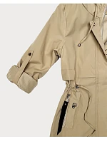 Dámska ľahká parka s pieskovou podšívkou Goodlookin (KK60407-2#) Dámska ľahká parka s pieskovou podšívkou Goodlookin (KK60407-2#)