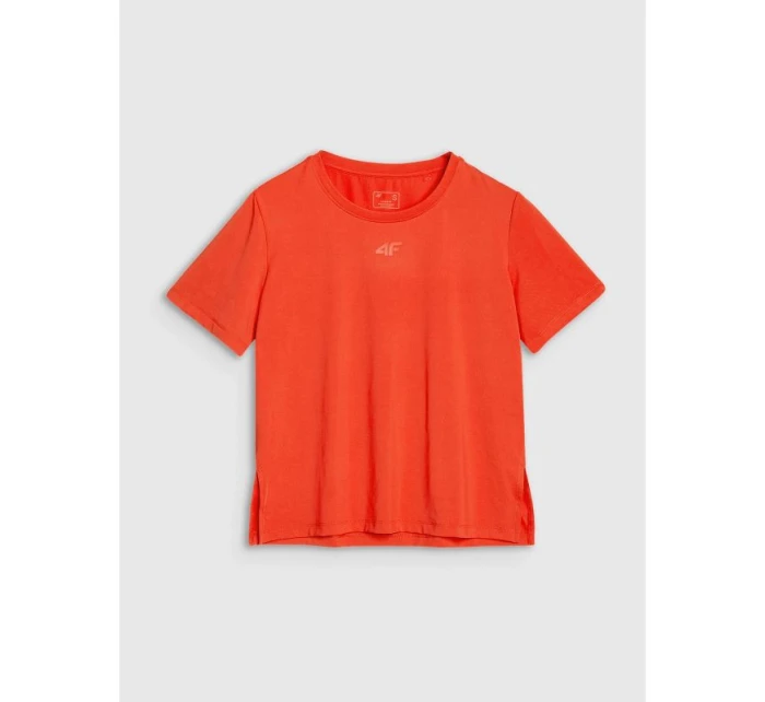 Dámske oversize rýchloschnúce tréningové tričko 4F 4FRSS25TFTSF1236-62S