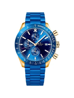 Pánské hodinky Chronograph Sapphire Blue Copper model 21807595 - Giewont