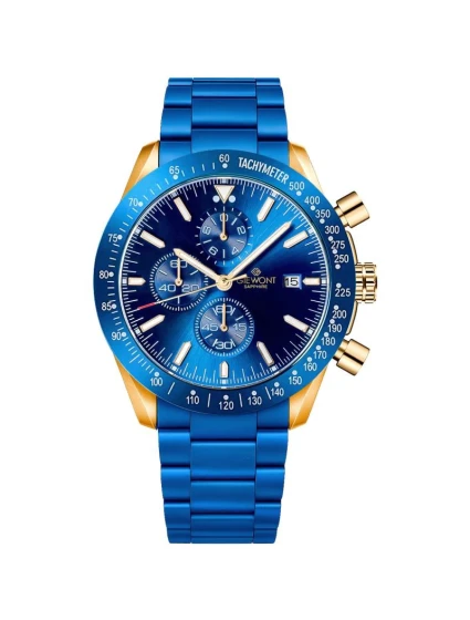 Pánské hodinky Chronograph Sapphire Blue Copper model 21807595 - Giewont Pánské hodinky Chronograph Sapphire Blue Copper model 21807595 - Giewont