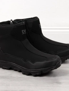 Pánske nepremokavé snehové topánky čierne DK