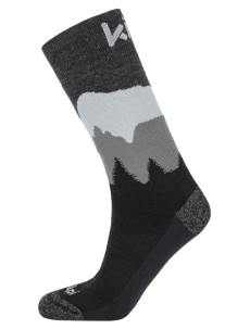 Ponožky Nors-u čierna - Kilpi