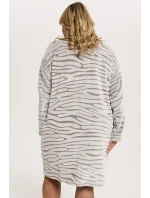 Italian Fashion Meru long farba: sivá