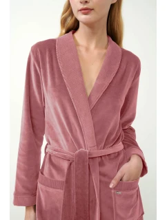 Vamp - Dlhý zamatový župan 21143 - Vamp