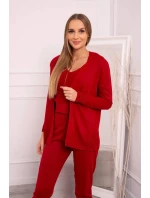 Sada svetrů model 18746420 červená - K-Fashion