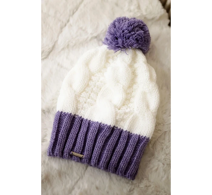 Paris fleecová čepice K212 model 18750055 - K-Fashion Paris fleecová čepice K212 model 18750055 - K-Fashion