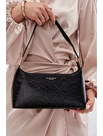 Kožená kabelka Černá model 22111570 - Flora&Co